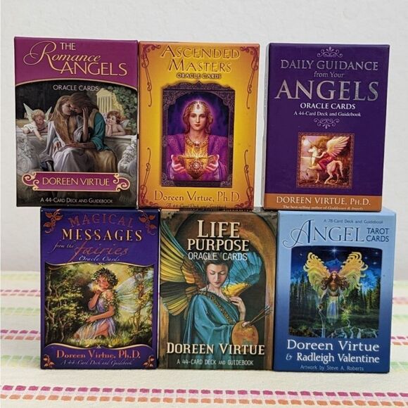 Tarot Mystery Box (OOP Doreen Virtue Title on Decks), Rare,Oracle Cards - Picture 3 of 4